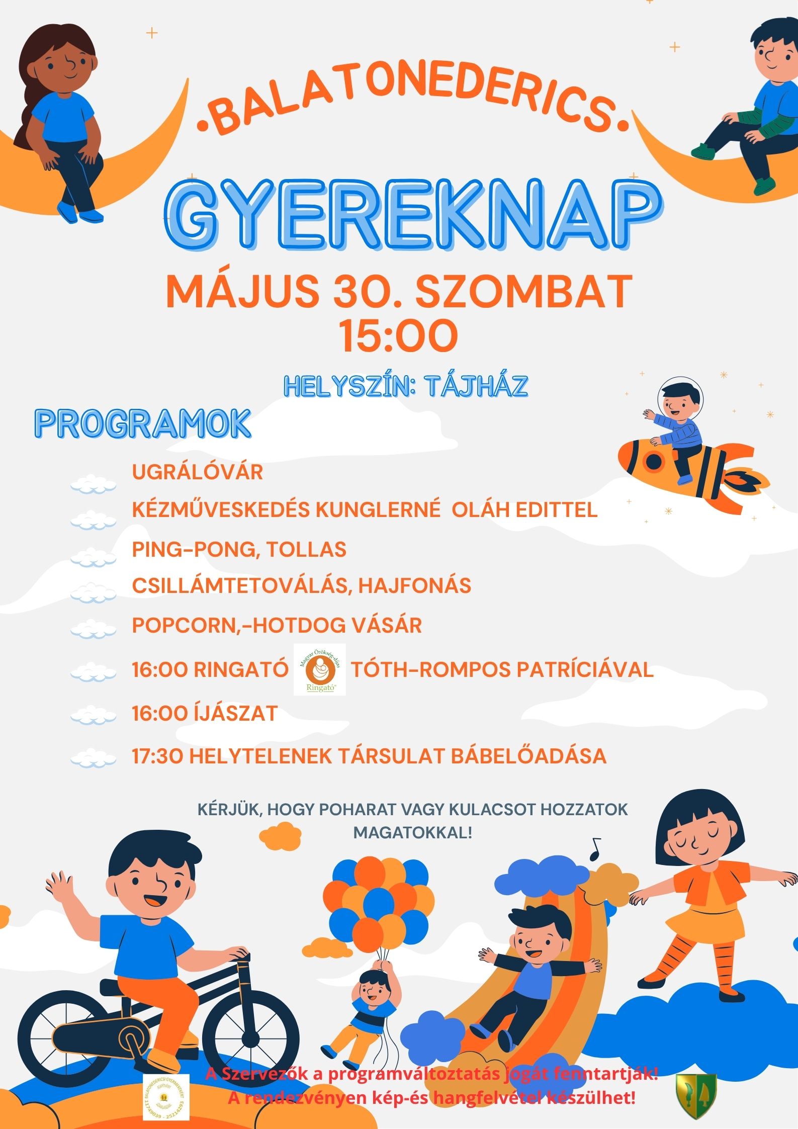 Balatonederics gyereknap