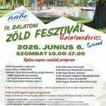 Zöld Fesztivál Balatonederics 2026