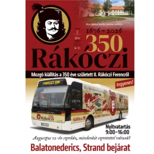 Mozgó kiállítás Balatonedericsen