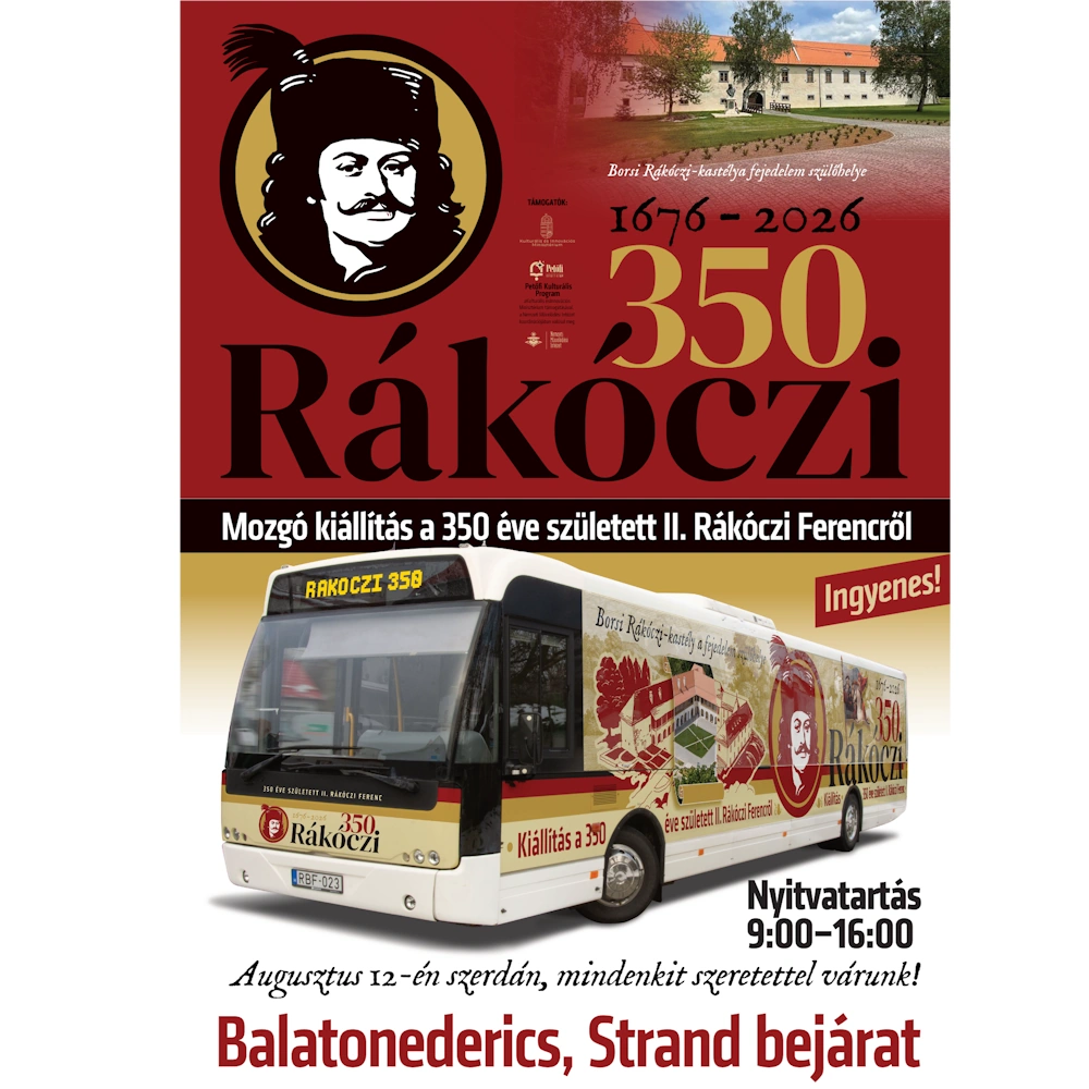 Mozgó kiállítás Balatonedericsen